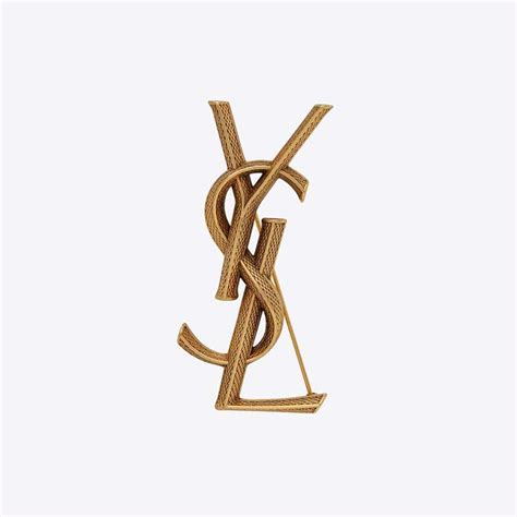 ysl snake and rose|ysl brooches for women.